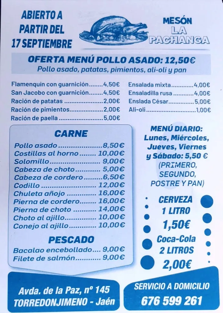 Menu_Café Bar Pachanga_Torredonjimeno_image_1