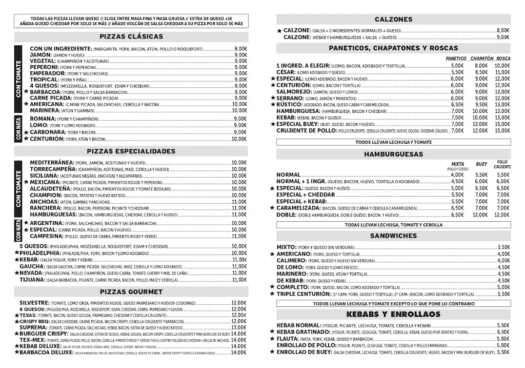 Menu_Centurion Torredonjimeno_Torredonjimeno_image_1