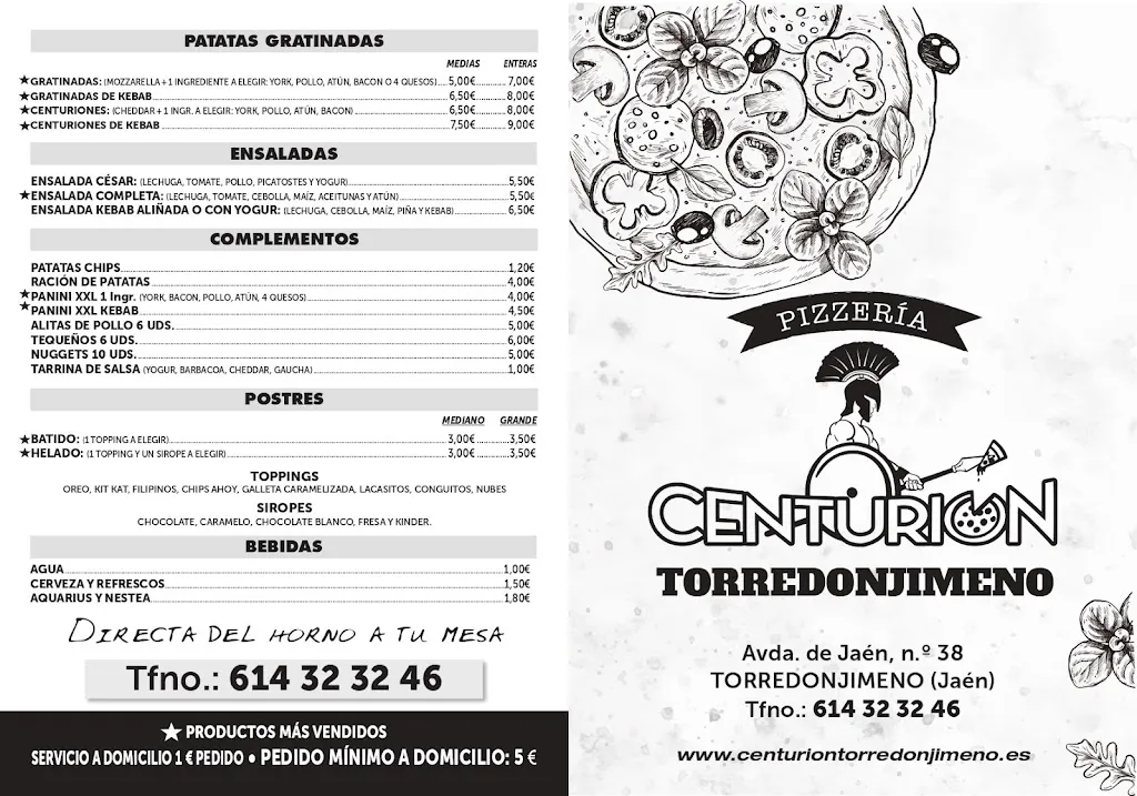Menu_Centurion Torredonjimeno_Torredonjimeno_image_2