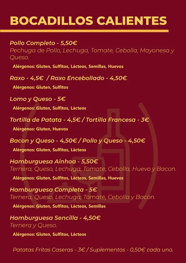 Menu_el Café de Segundo_Betanzos_image_1