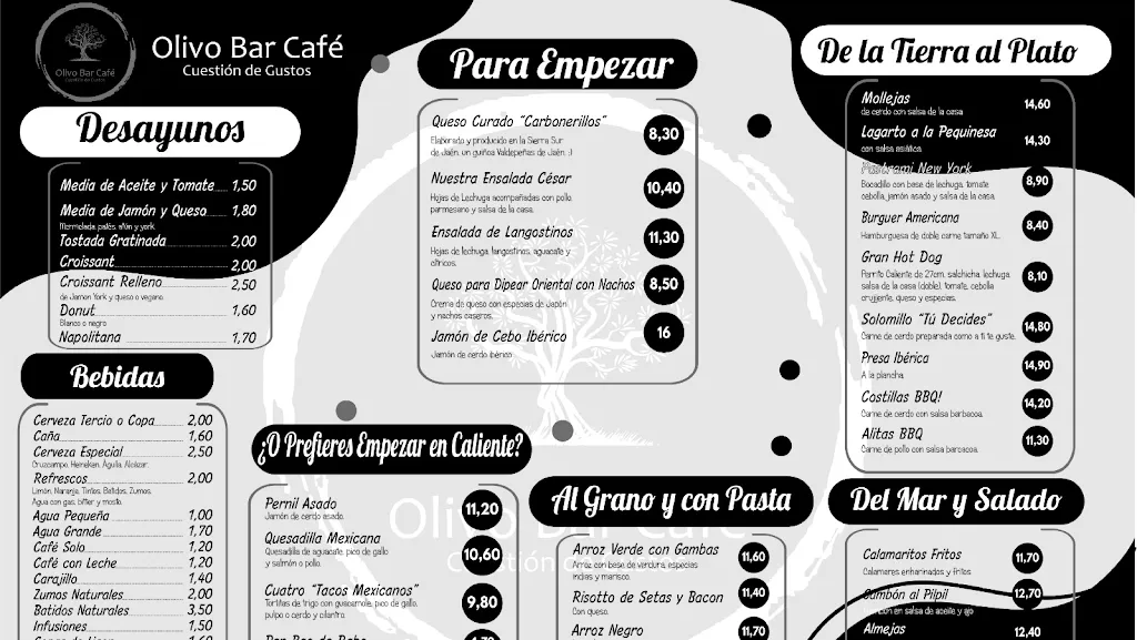 Menu_Olivo Bar Café_Torredonjimeno_image_2