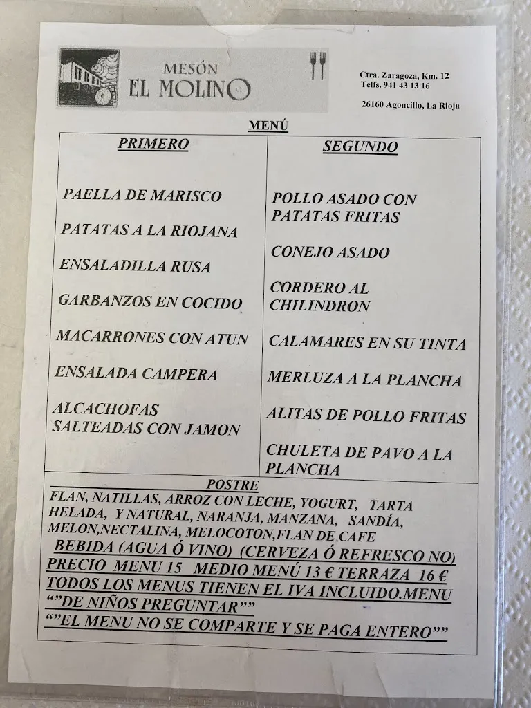 Menu_Restaurante El Molino_Agoncillo_image_2