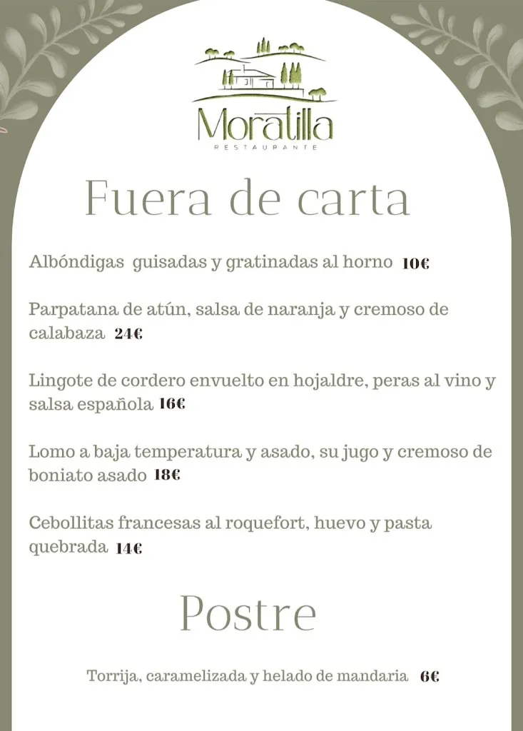 Menu_Restaurante Moratilla Villanueva del Arzobispo_Villanueva del Arzobispo_image_2