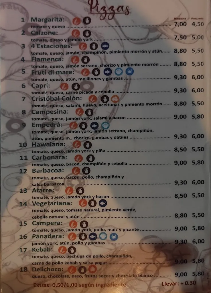 Menu_Pizzería Paradise_Villanueva del Arzobispo_image_3