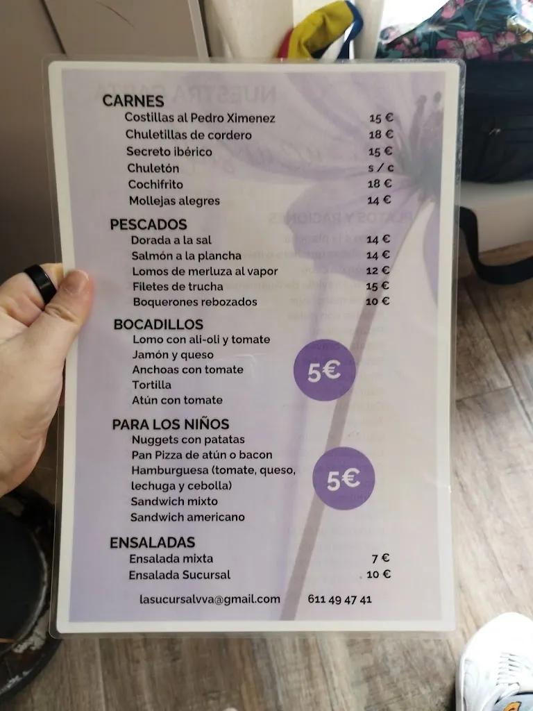 Menu_La Sucursal_Villanueva del Arzobispo_image_2