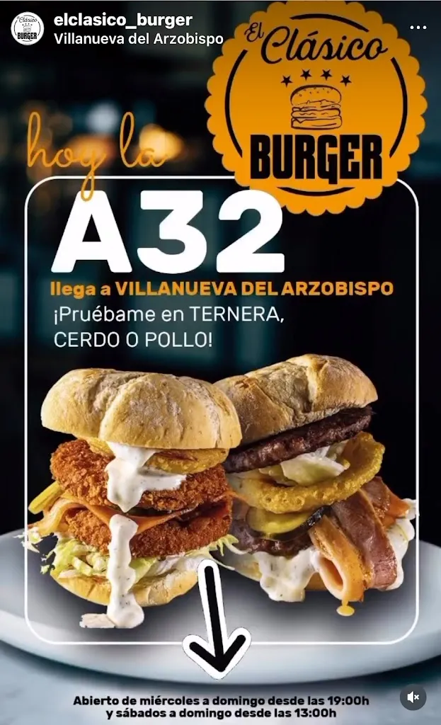 Menu_El Clasico Burger_Villanueva del Arzobispo_image_9