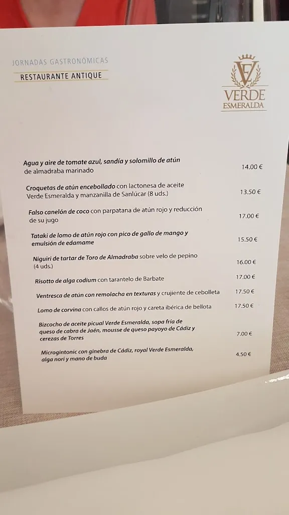 Menü_Antique Restaurante y Tapas_Úbeda_Bild_4