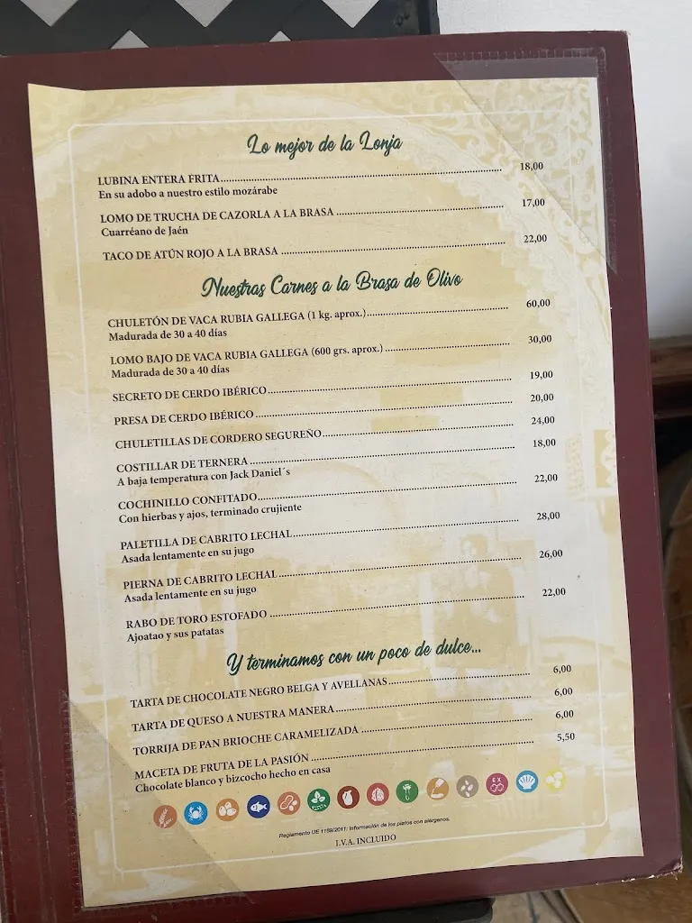 Menu_Restaurante Asador Al Andalus_Úbeda_image_4