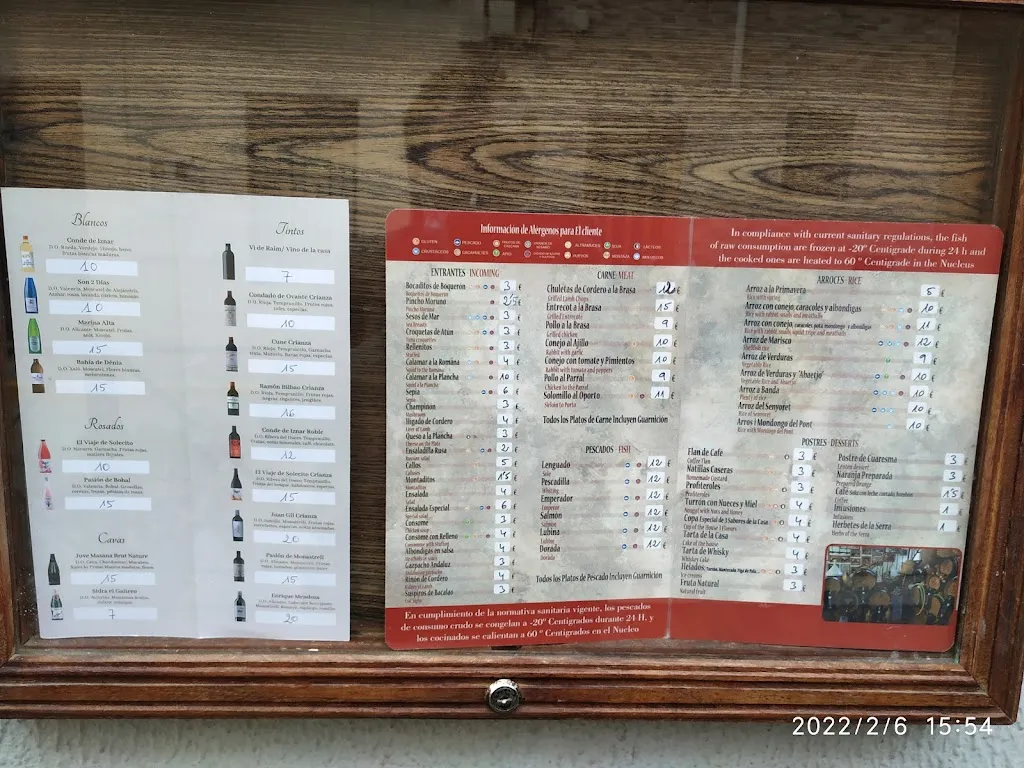 Menu_Restaurante Estrella de África_Crevillent_image_3