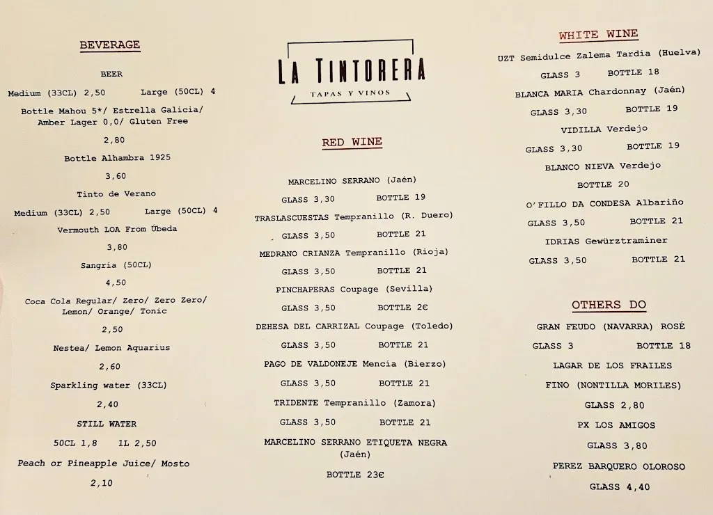 Menu_Taberna La Tintorera_Úbeda_image_1