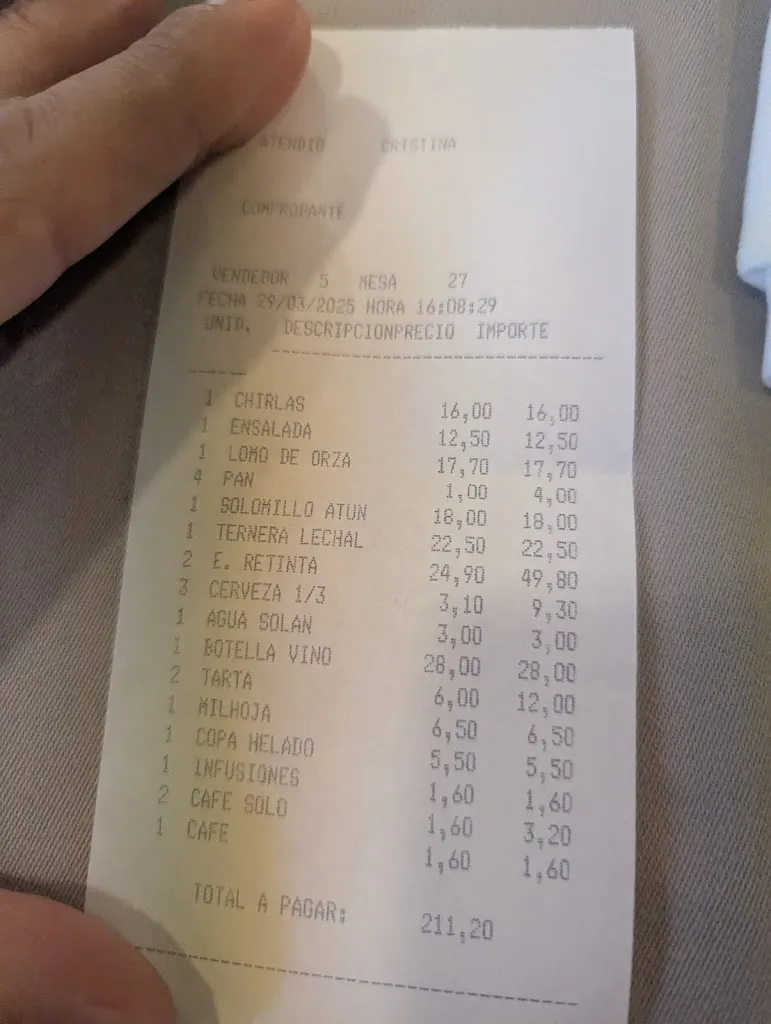 Diego Lopez Carrasco_Restaurante Asador el Trujal_Úbeda_recensione