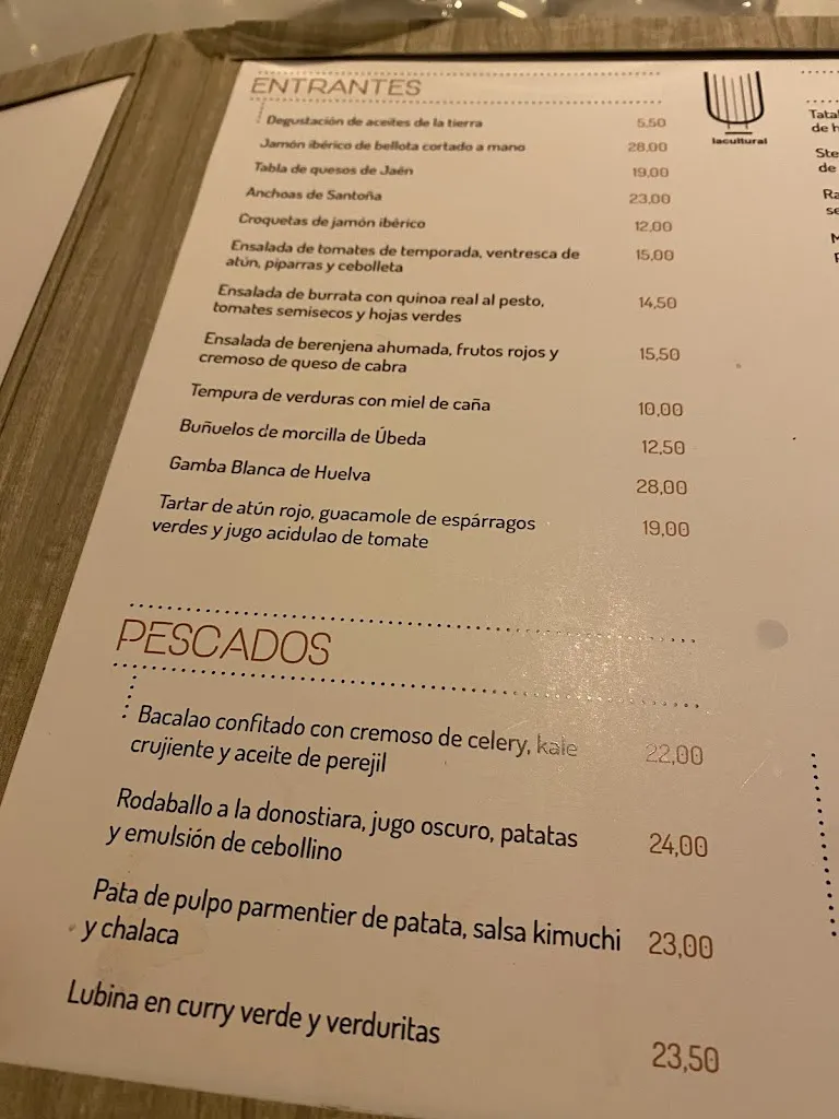 Menu_Restaurante La Cultural de Úbeda_Úbeda_image_1