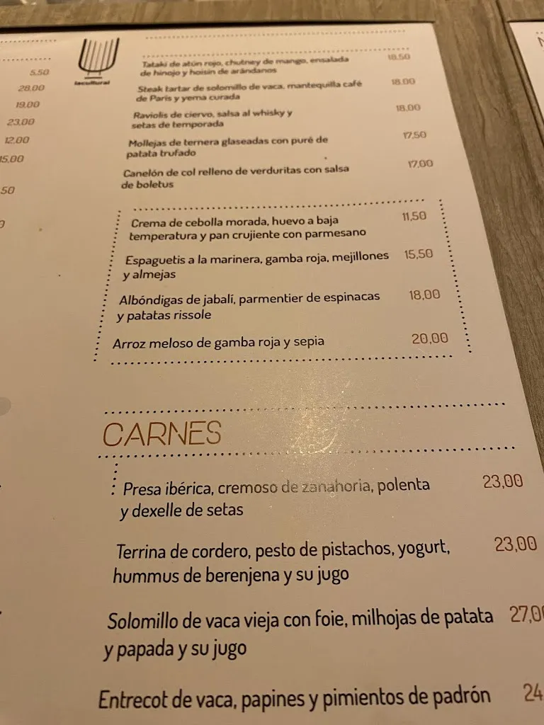 Menu_Restaurante La Cultural de Úbeda_Úbeda_image_4