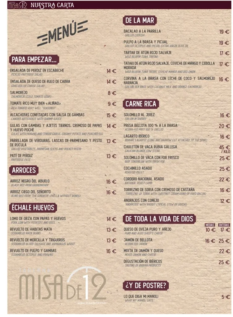 Menu_Taberna Misa de 12_Úbeda_image_2