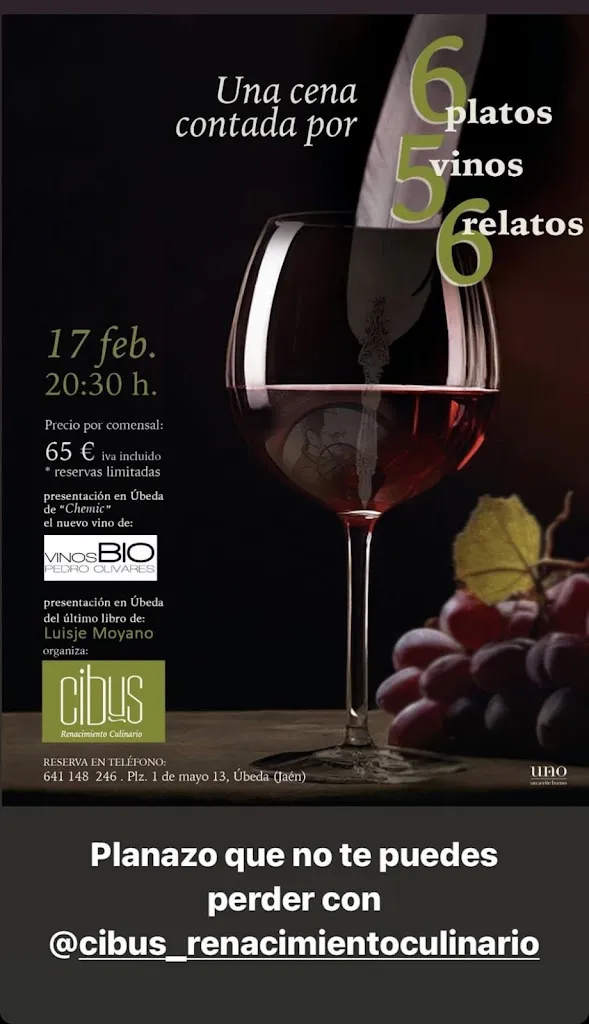 Menu_Cibus Renacimiento Culinario_Úbeda_image_3