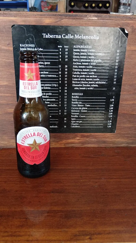 Menu_Taberna Calle Melancolía_Úbeda_image_3