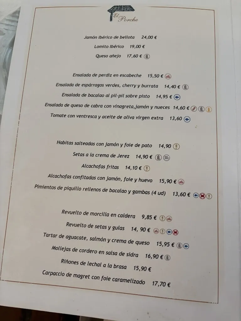 Menu_Restaurante El Porche_Úbeda_image_1