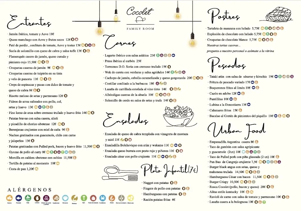 Menu_COCOLET Restaurante-Tapas_Úbeda_immagine_1