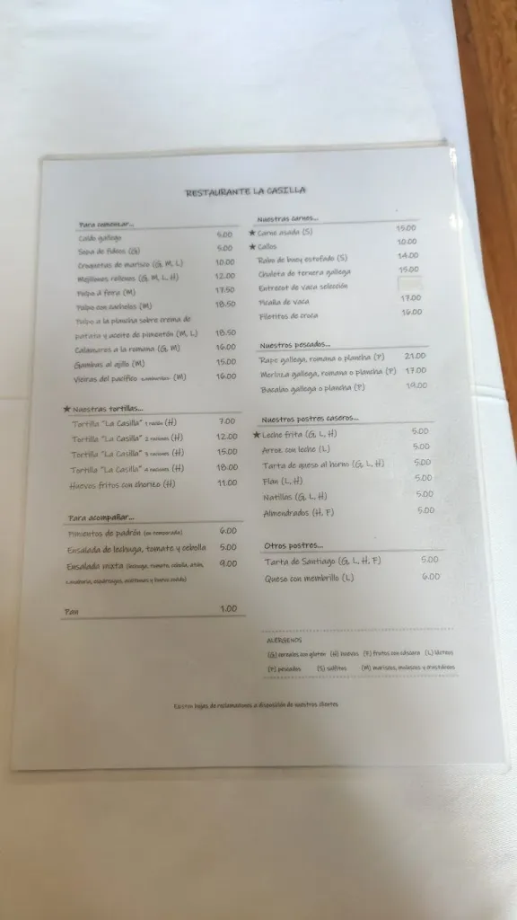 Menu_Restaurante La Casilla_Betanzos_immagine_4