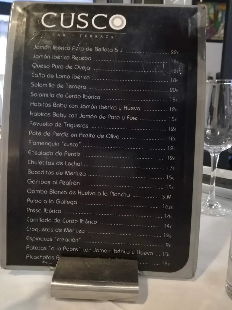 Menu_Restaurante Cusco_Úbeda_image_4
