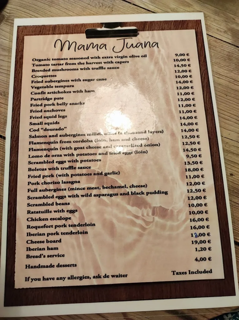 Menu_Bar Mama Juana Úbeda_Úbeda_image_2