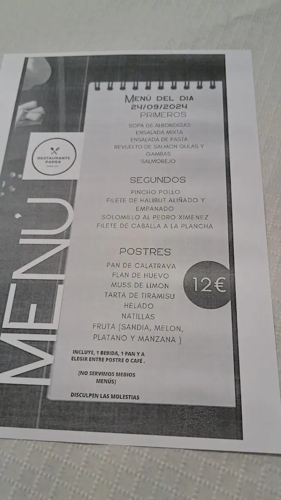 Menu_Parra Restaurante_Úbeda_image_1
