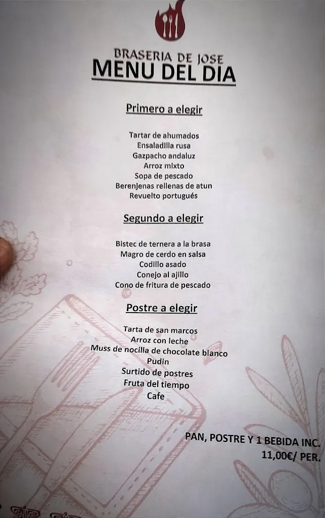 Menu_Restaurante La Brasería de José_Úbeda_immagine_2