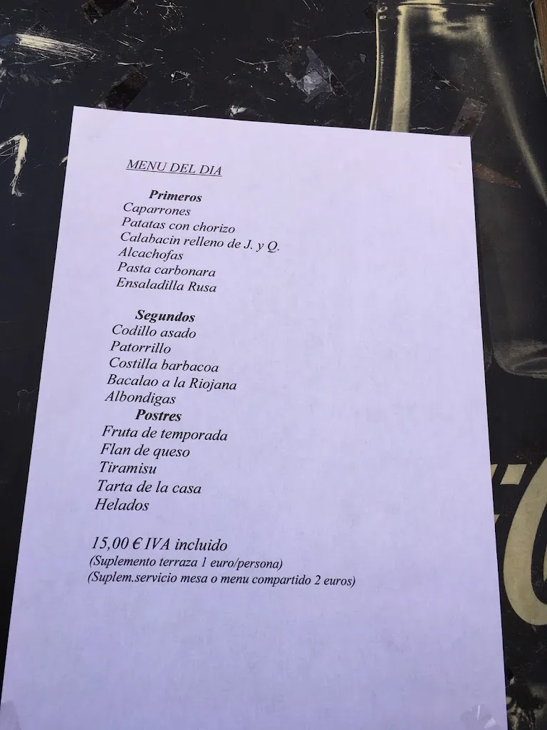 Menu_Bar-Restaurante Zenón_Alesanco_immagine_1