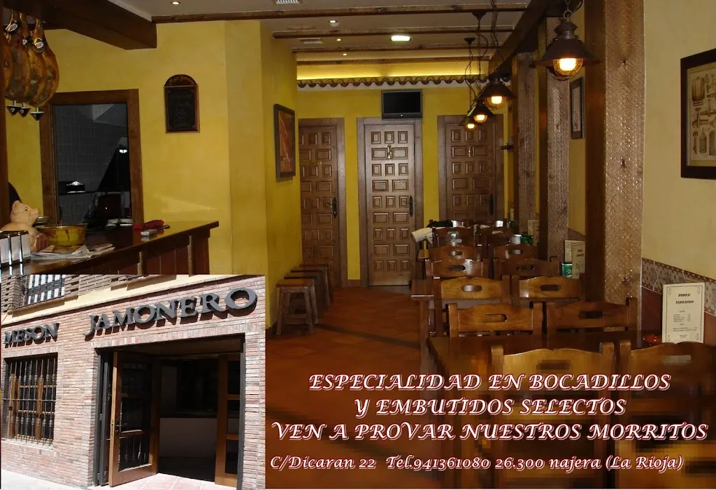 Mesón Jamonero restaurant in Arenzana de Abajo