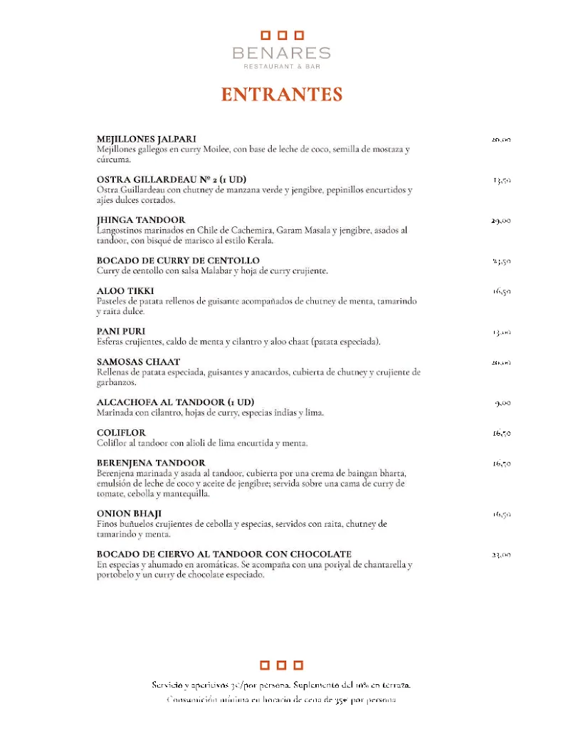 Menu_Restaurante Benares Madrid_Bañares_image_1