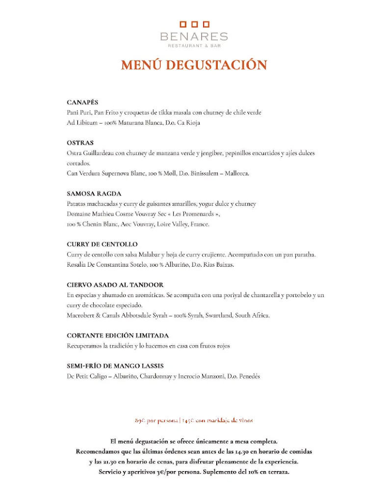 Menu_Restaurante Benares Madrid_Bañares_image_2