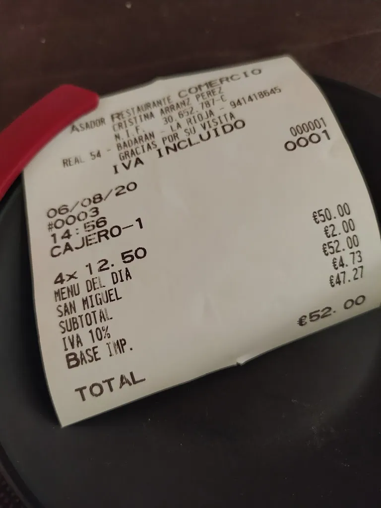 M. José Rozas_Restaurante Comercio_Badarán_recensione