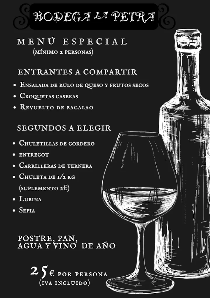 Menu_Restaurante Bodega la Petra_Arnedillo_immagine_1