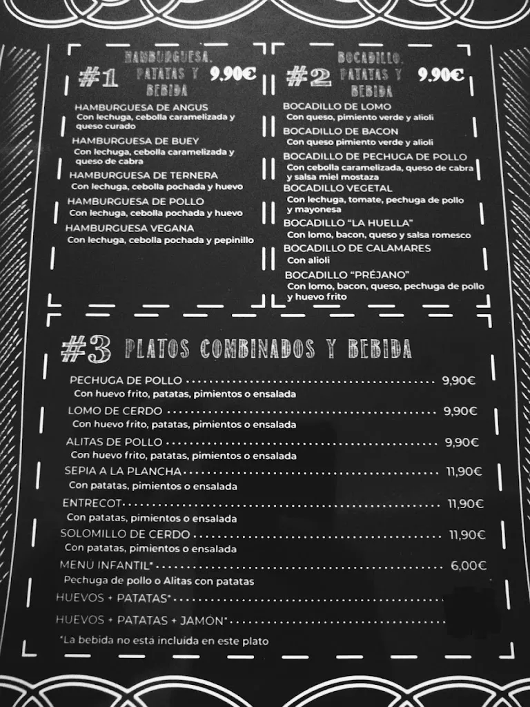 Menu_Bar La Huella_Arnedillo_image_1