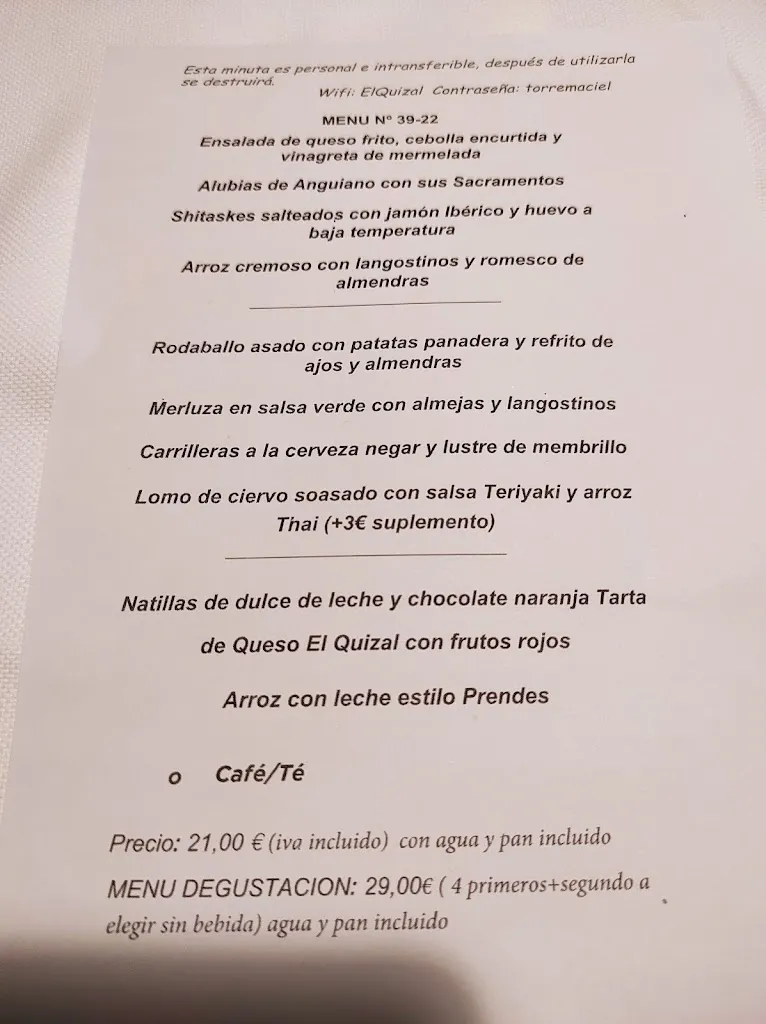 Borja Gómez_El Quizal Restaurant_Autol_review