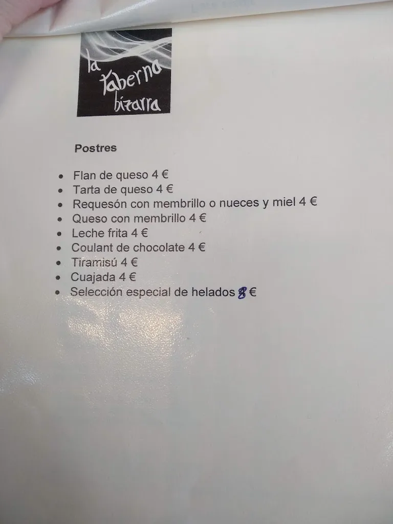 Menu_La Taberna Bizarra_Bergasa_image_3