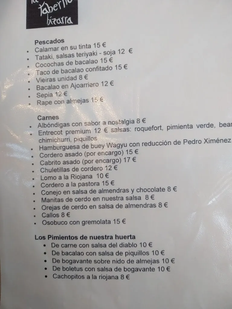 Menu_La Taberna Bizarra_Bergasa_image_4