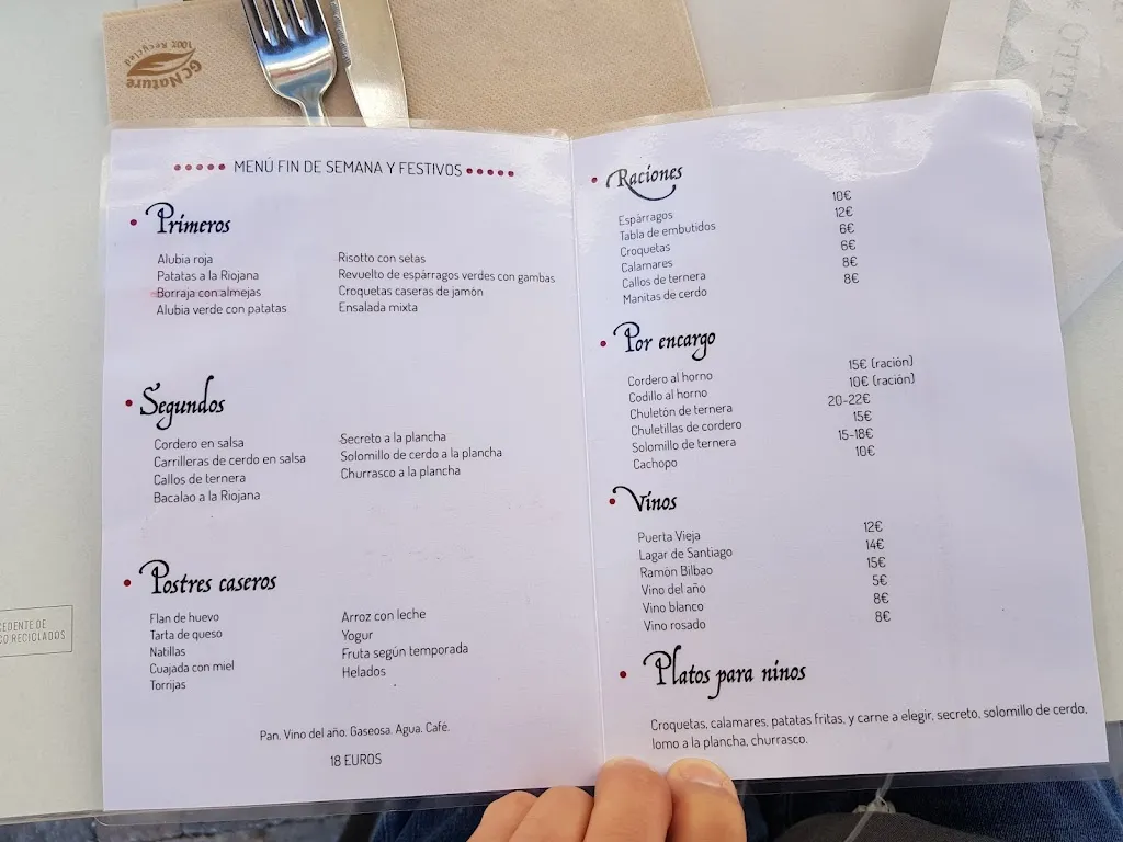 Menu_Restaurante Presa de Terroba_Cabezón de Cameros_immagine_2