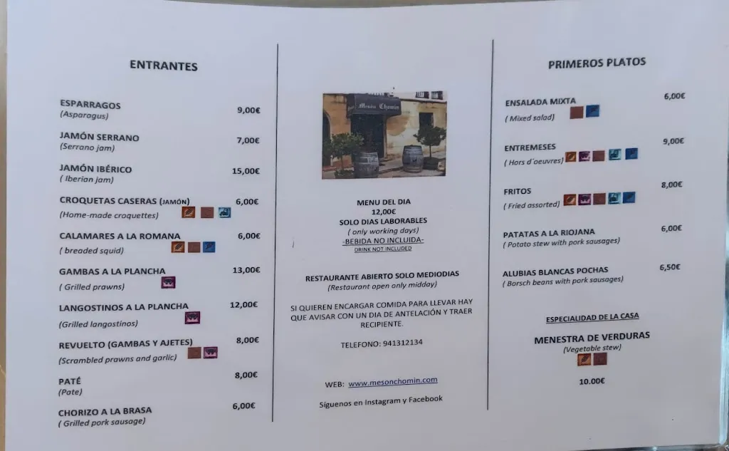 Menu_Mesón Chomin_Briñas_image_2