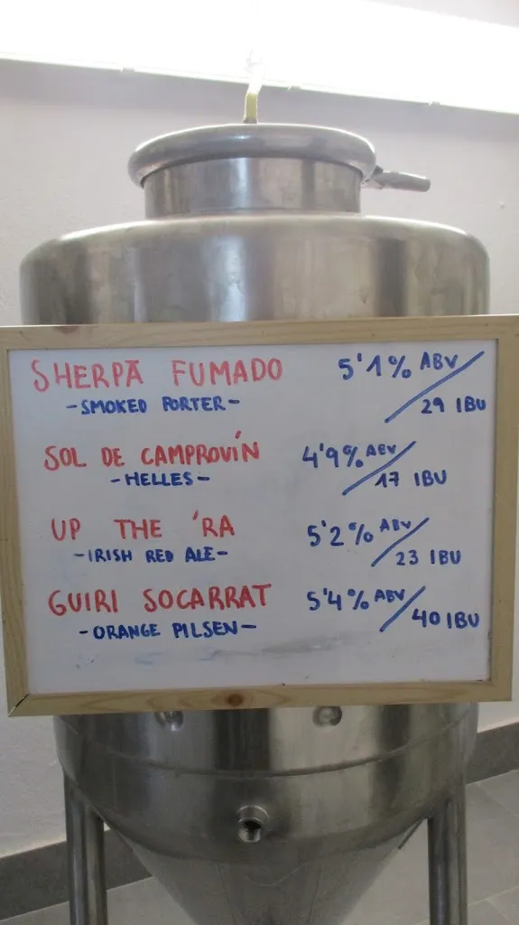 Menu_La Marmita - Microcervecería Artesanal_Camprovín_immagine_1