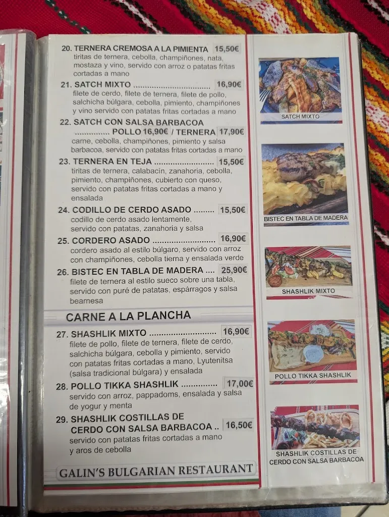 Menu_GALIN´S BULGARIAN RESTAURANT_Bezares_image_2