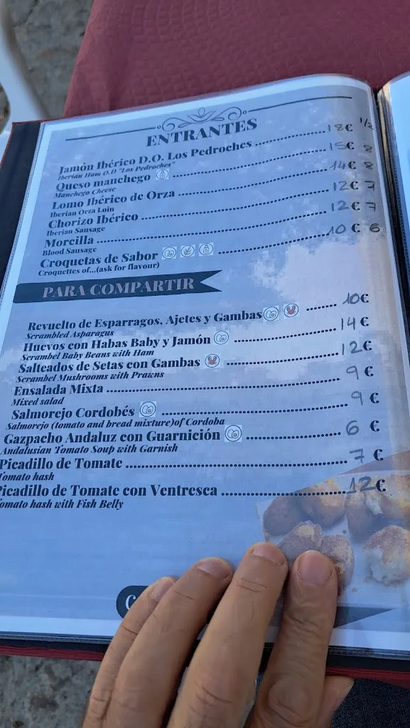 Menu_Restaurante Casa Miguel de Cardeña_Cárdenas_image_3