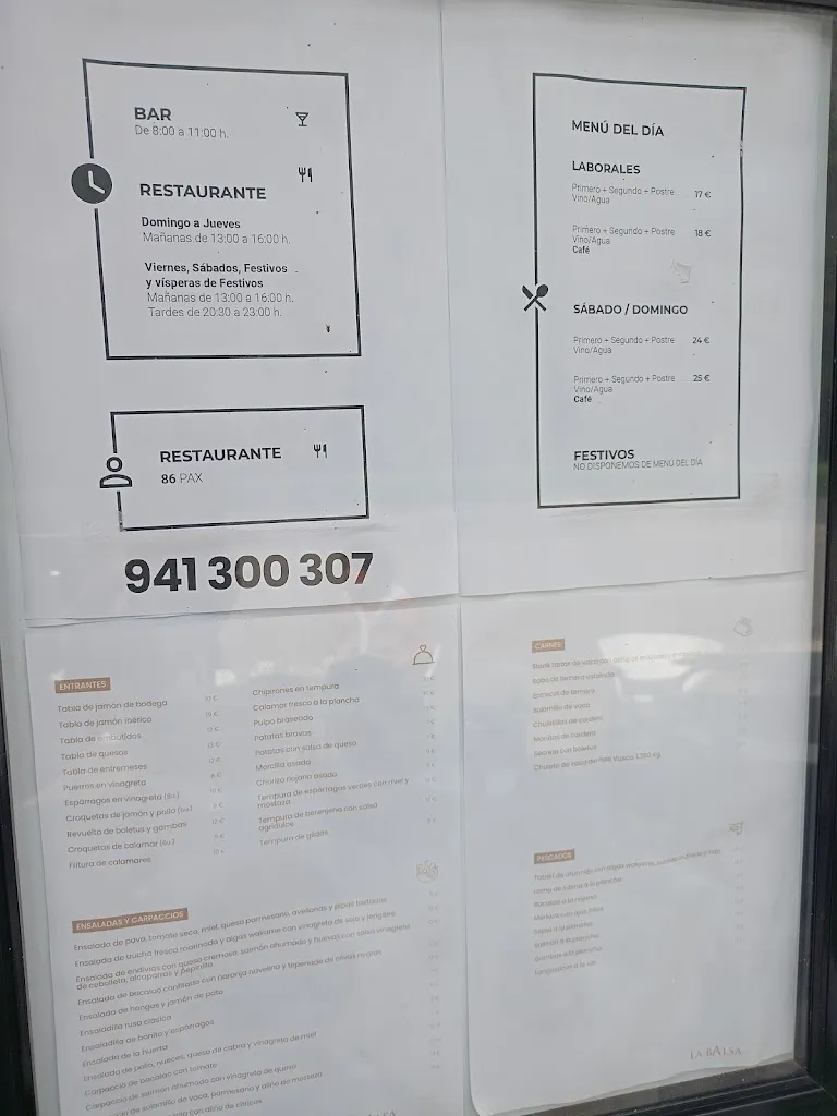 Menu_La Balsa_Castañares de Rioja_image_2