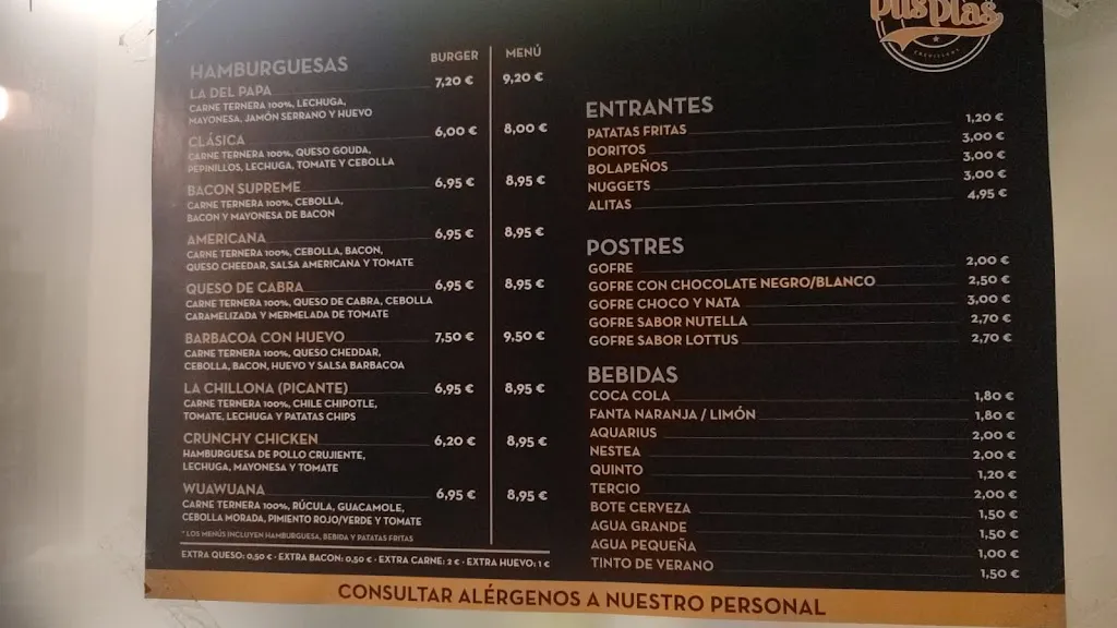 R.B.Decoracionesypintura Juan Manuel Ruiz Buendía_Plis Plas Burger Crevillente_Crevillent_Bewertung