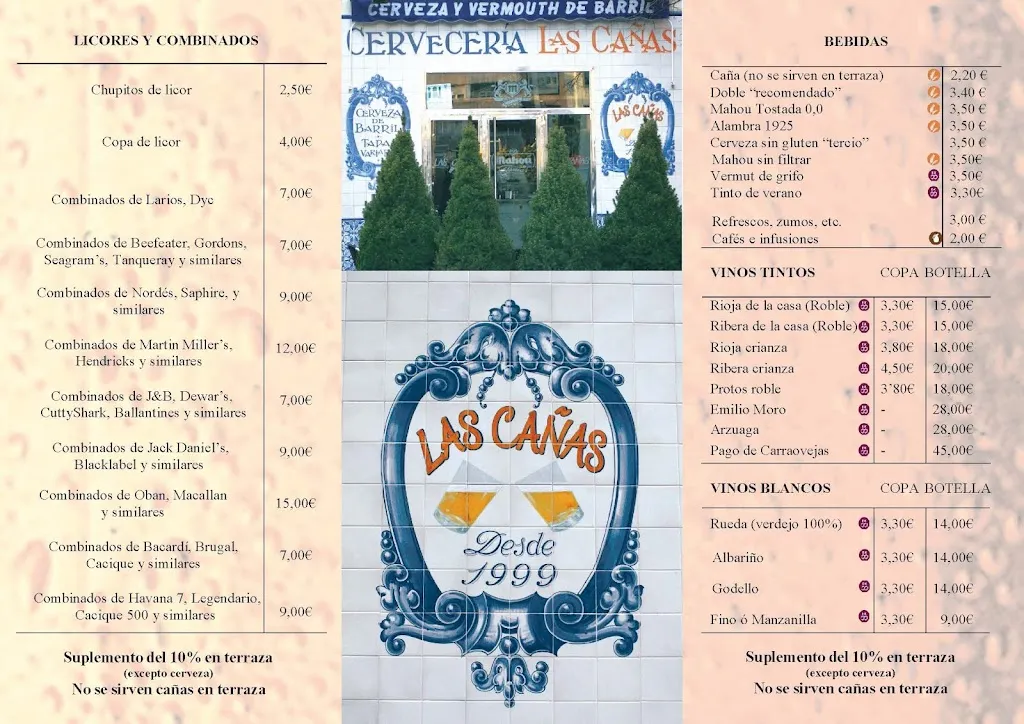 Menu_Las cañas_Cañas_image_2