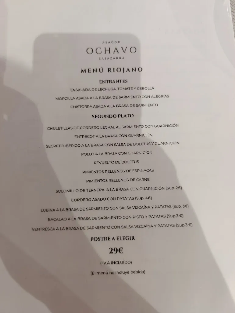 Menu_Restaurante Taberna Asador Ochavo_Cellorigo_immagine_1