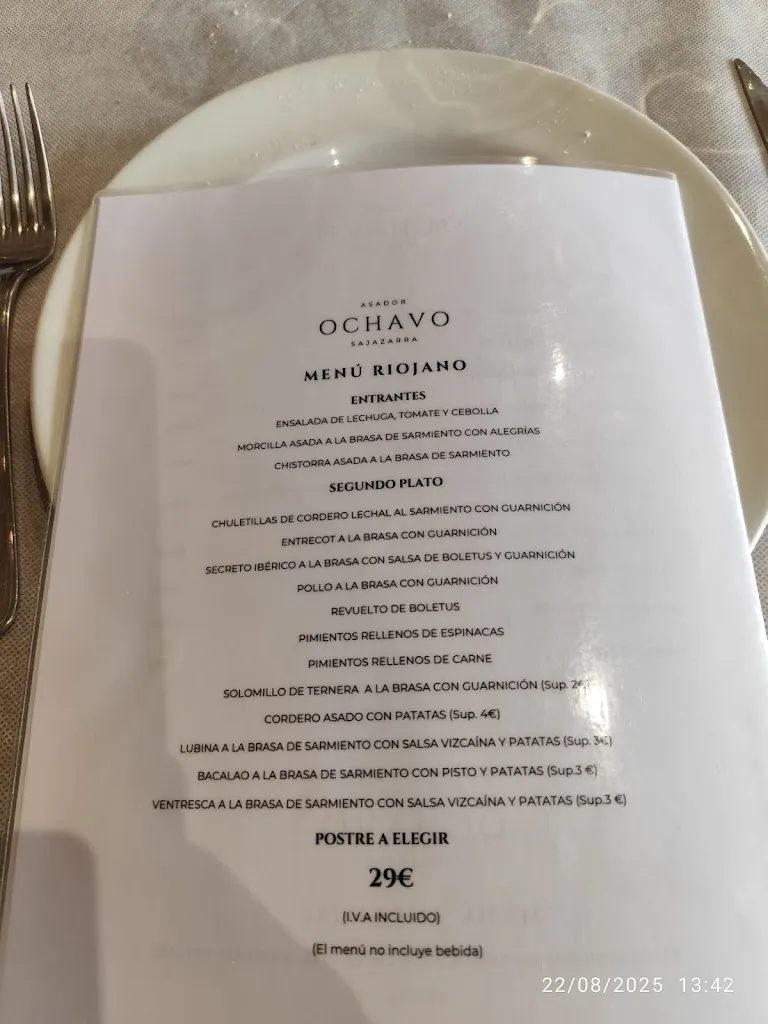 Menu_Restaurante Taberna Asador Ochavo_Cellorigo_immagine_4