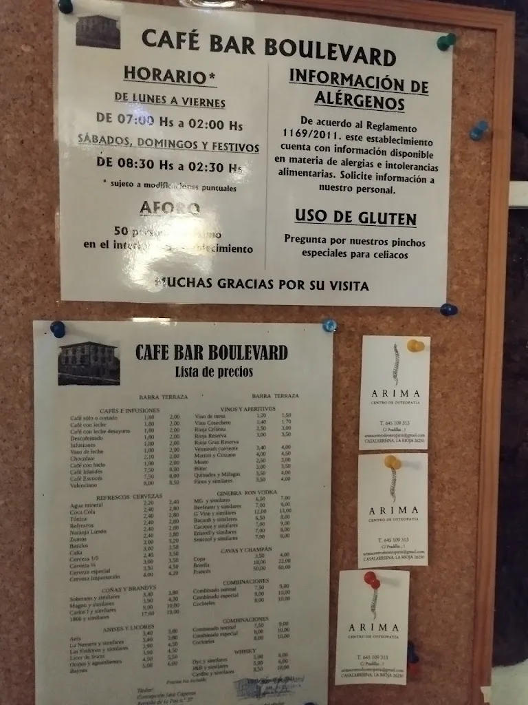 Menu_Cafe Bar Boulveard_Casalarreina_image_1