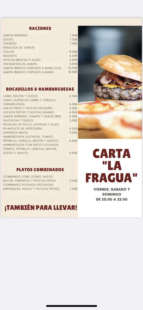 Menu_Mesón Asador la Fragua_Cihuri_image_1