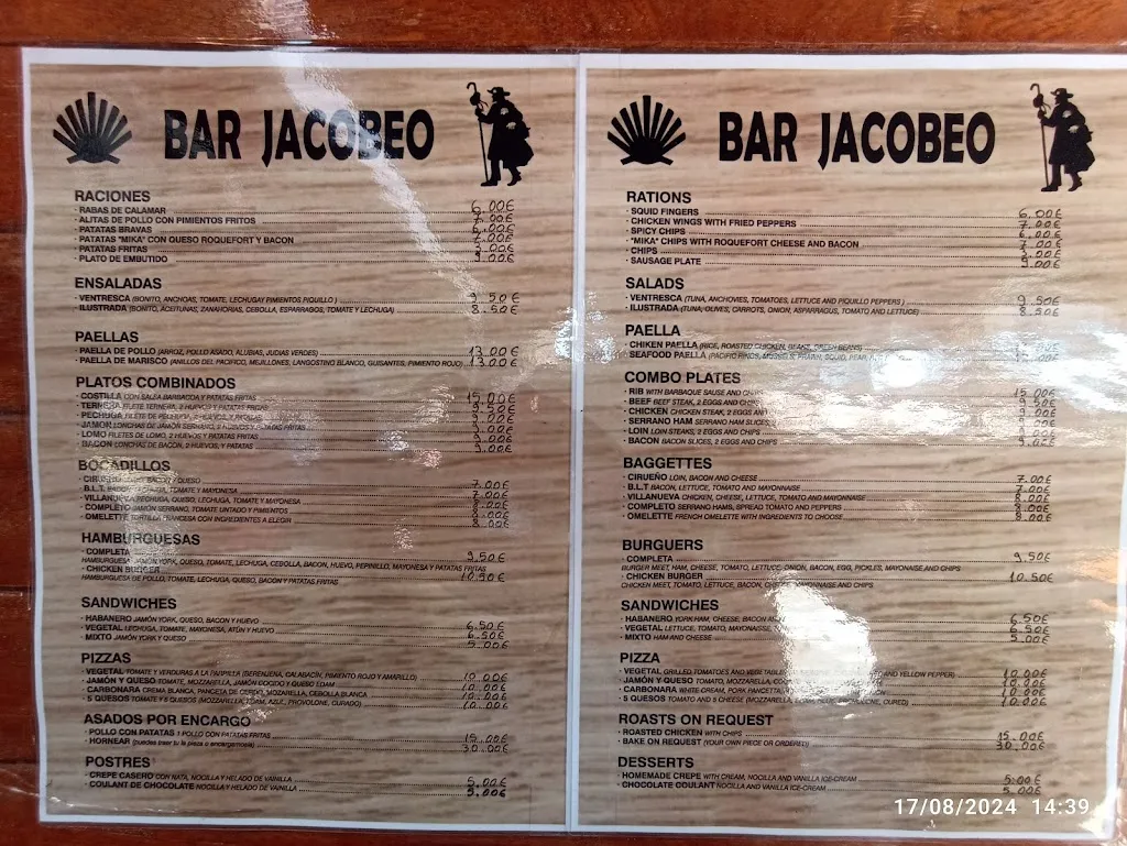 Menu_Bar Jacobeo_Cirueña_image_4